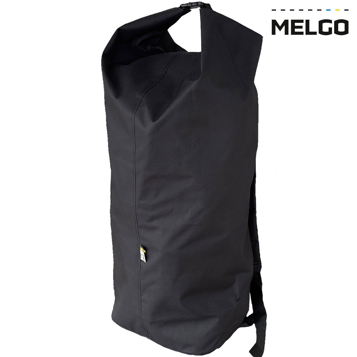 Баул тактичний 100 л Чорний Полікордура MELGO фото 1