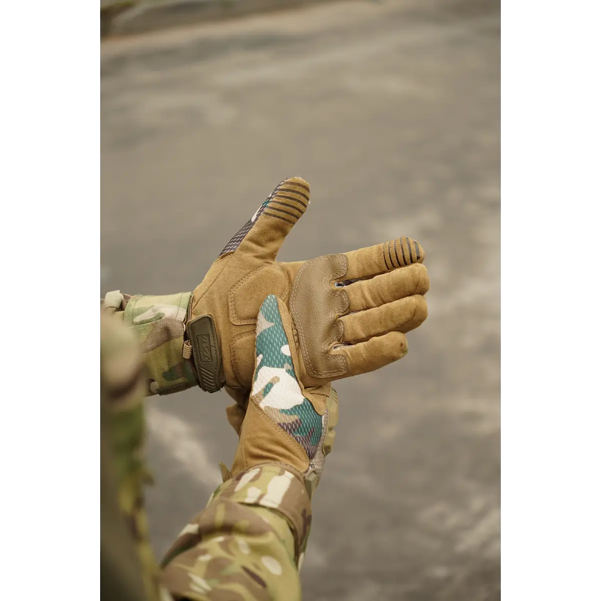 Рукавиці тактичні Mechanix Glove Multicam фото 10